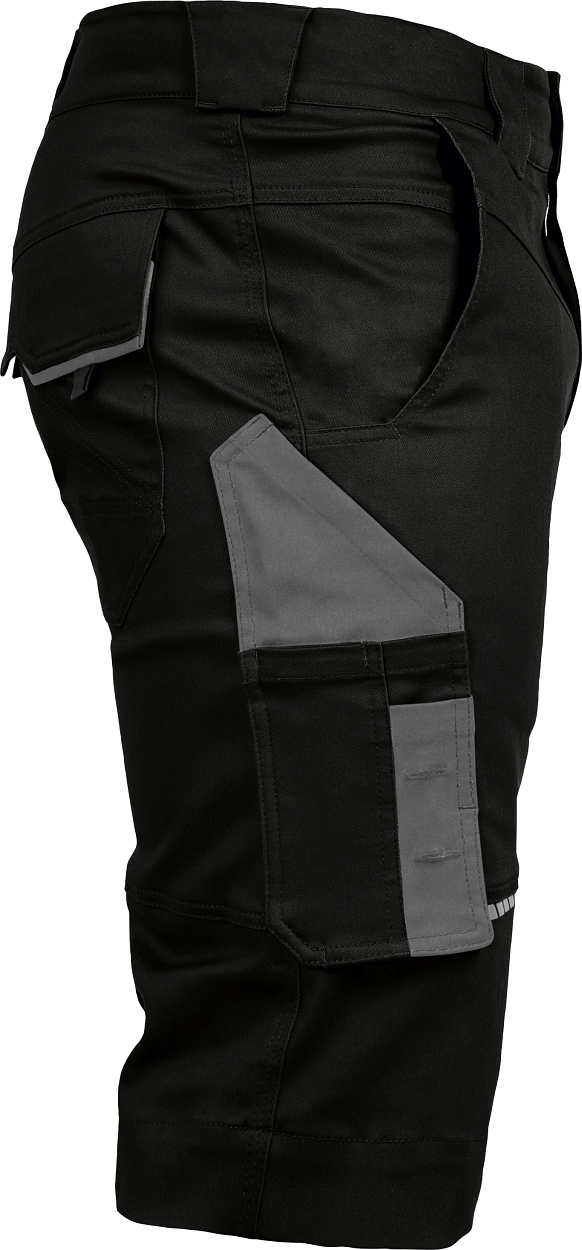 Herren-Shorts Flex Line Schwarz/Grau FLEXK, Gr. 68 von Leibwächter