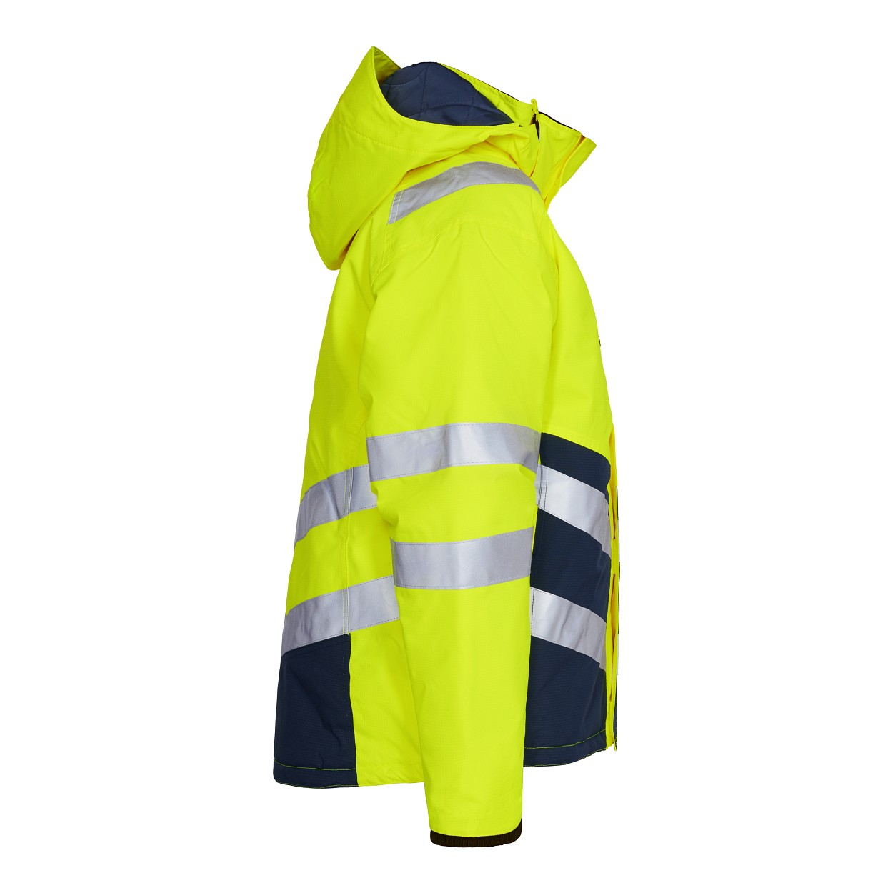 ENGEL Safety Winterjacke in Gelb/Blue Ink, Größe XS