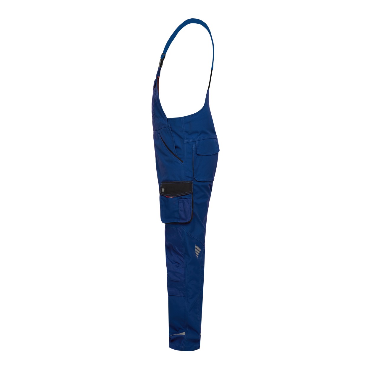 ENGEL Galaxy Latzhose in Surfer Blue/Schwarz, Größe 106