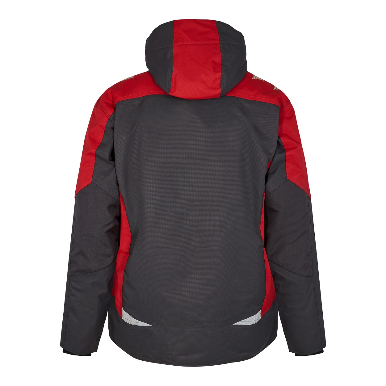 ENGEL Galaxy Winterjacke in Anthrazit Grau/Tomato Red, Größe XS