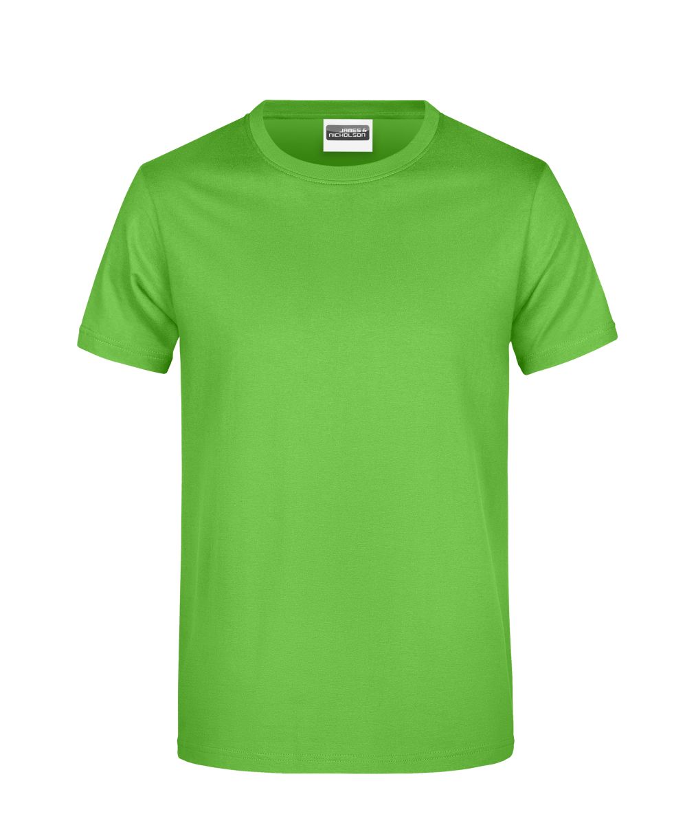JN790 Promo T-Shirt Man 180 in Lime-Green, Größe 5XL von James & Nicholson