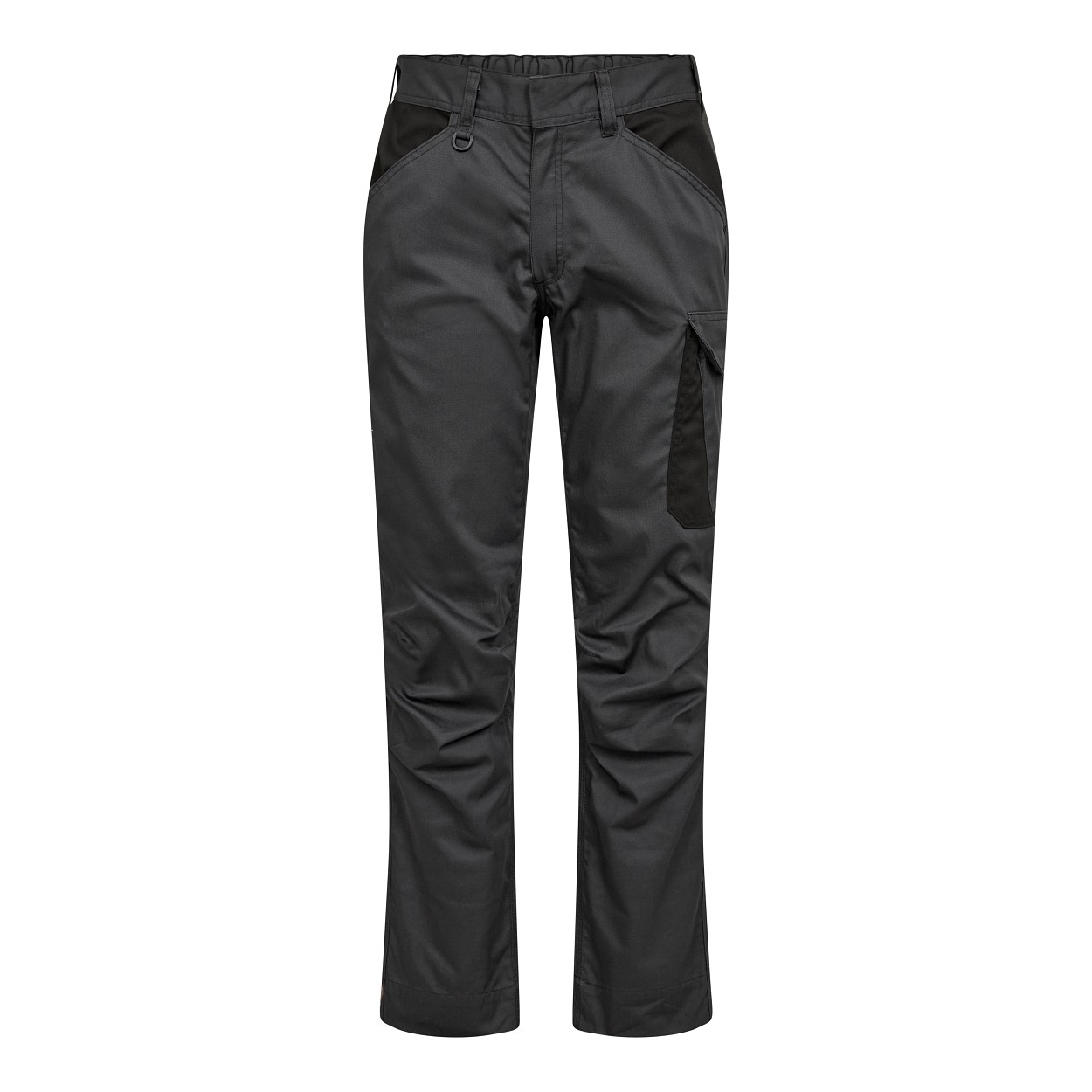 ENGEL Venture Servicehosen mit verdeckte Knopfleiste in Anthrazitgrau/Schwarz, Größe 26