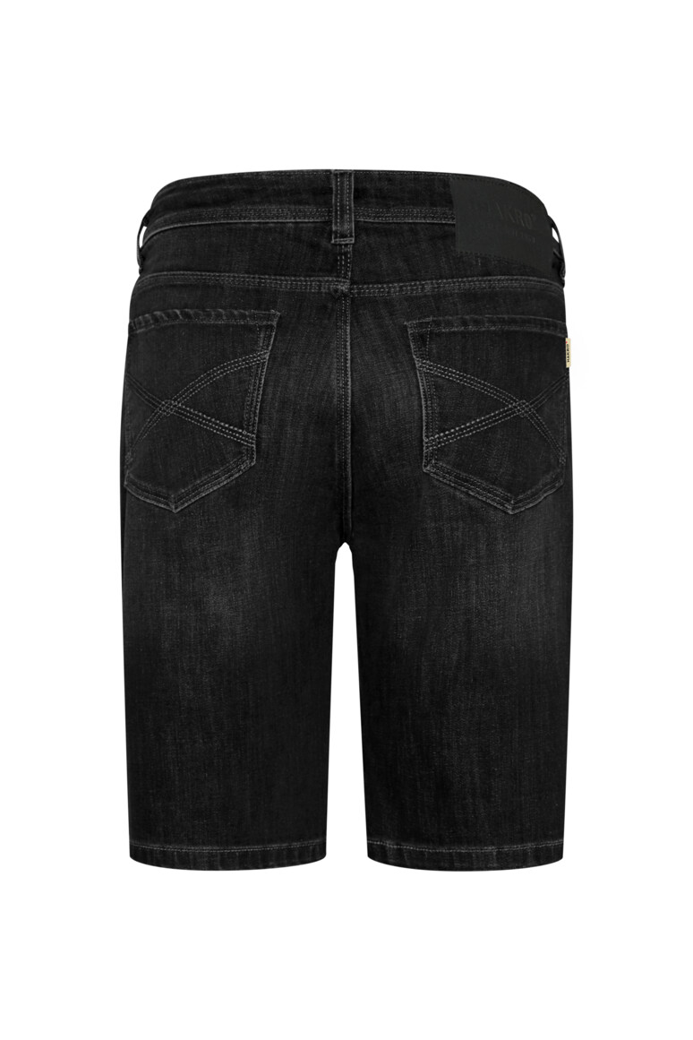 HAKRO 733 5-POCKET-JEANSSHORTS X-STRETCH ECO in Schwarz, Größe 3XL