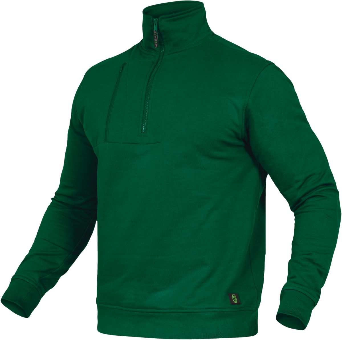 Zip-Sweater Paul FLEXR Flex Line Zip-Sweater "Paul" Flex Line Grün FLEXR, Gr. 2XL von Leibwächter