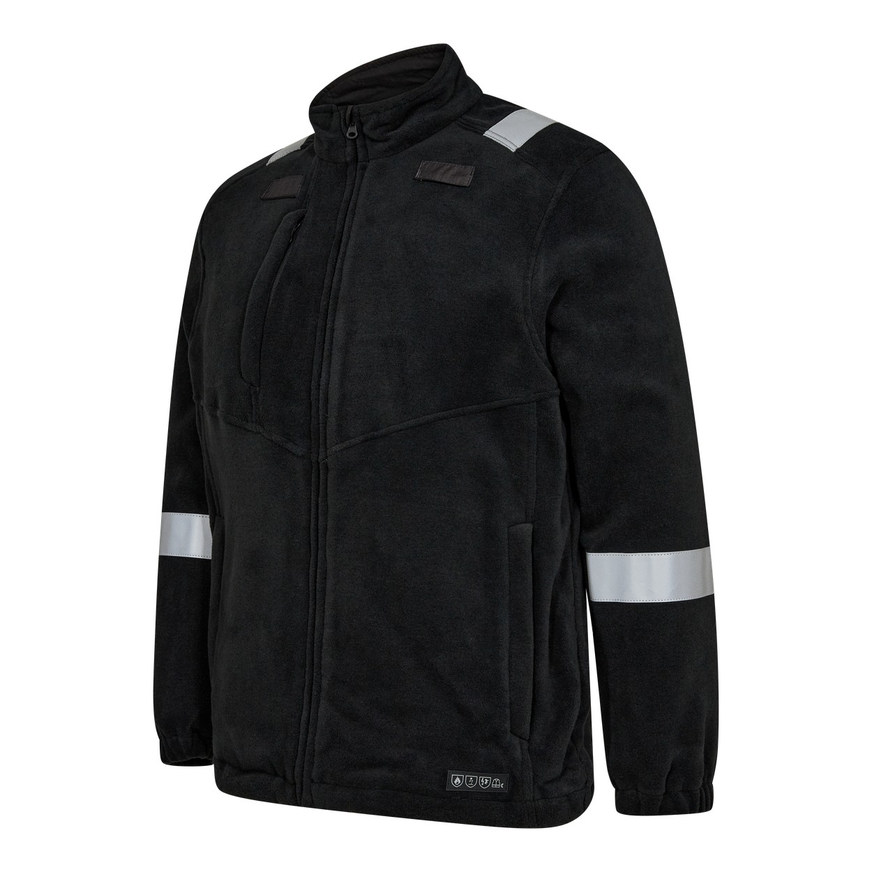 ENGEL Safety+ Fleecejacke in Schwarz, Größe XS