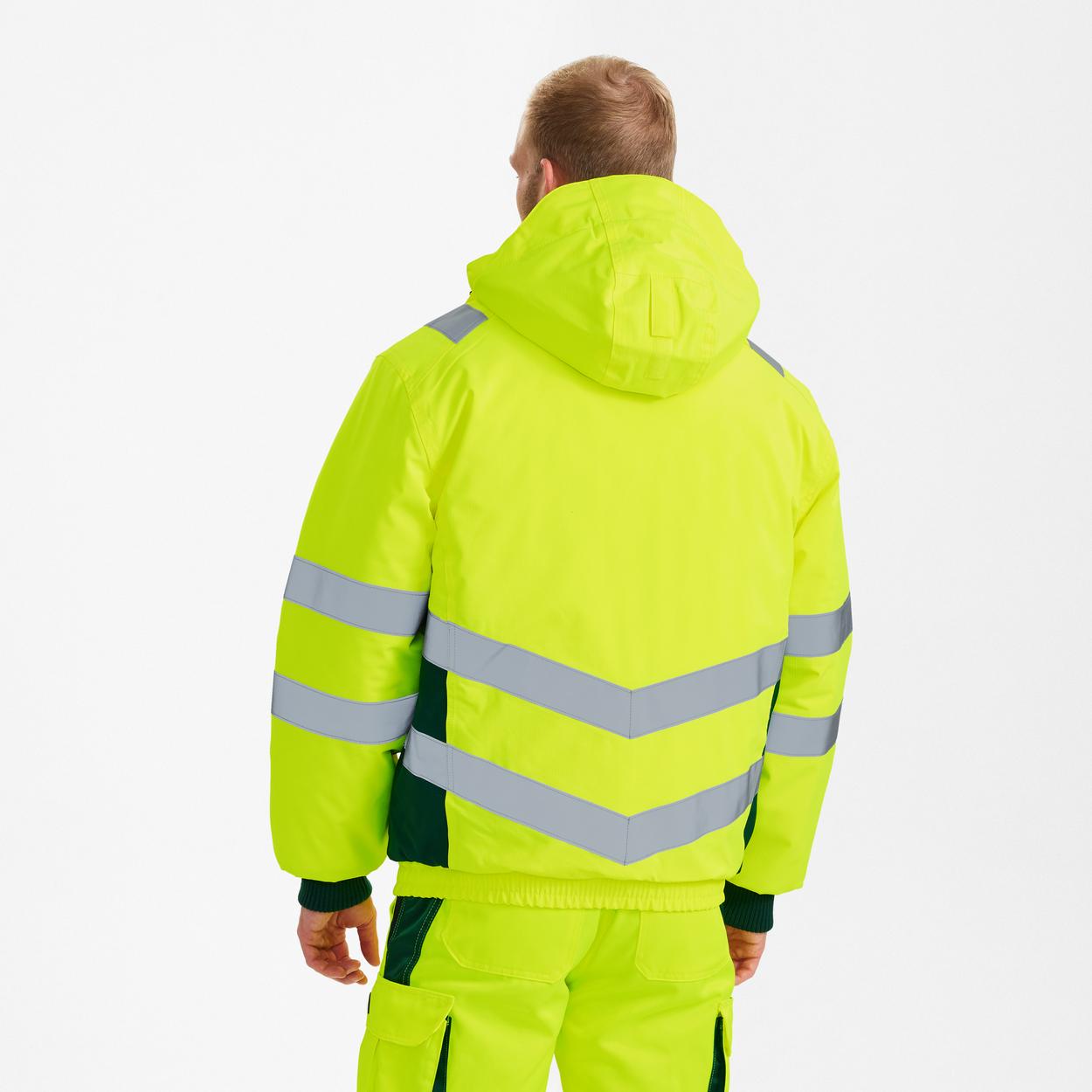 ENGEL Safety Pilotjacke in Gelb/Grün, Größe XS