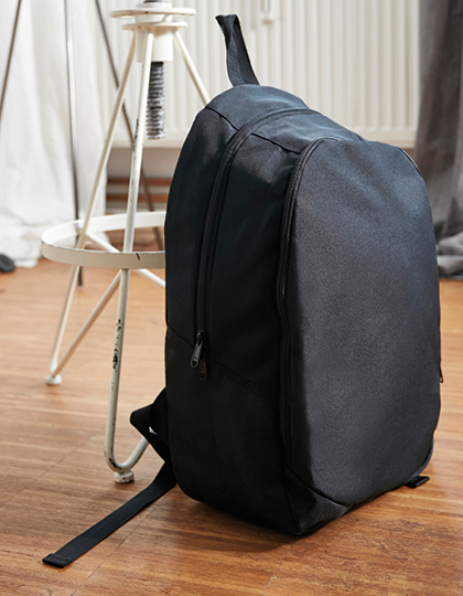 Backpack Größe 45 x 32 x 18 cm in Black - Build Your Brand