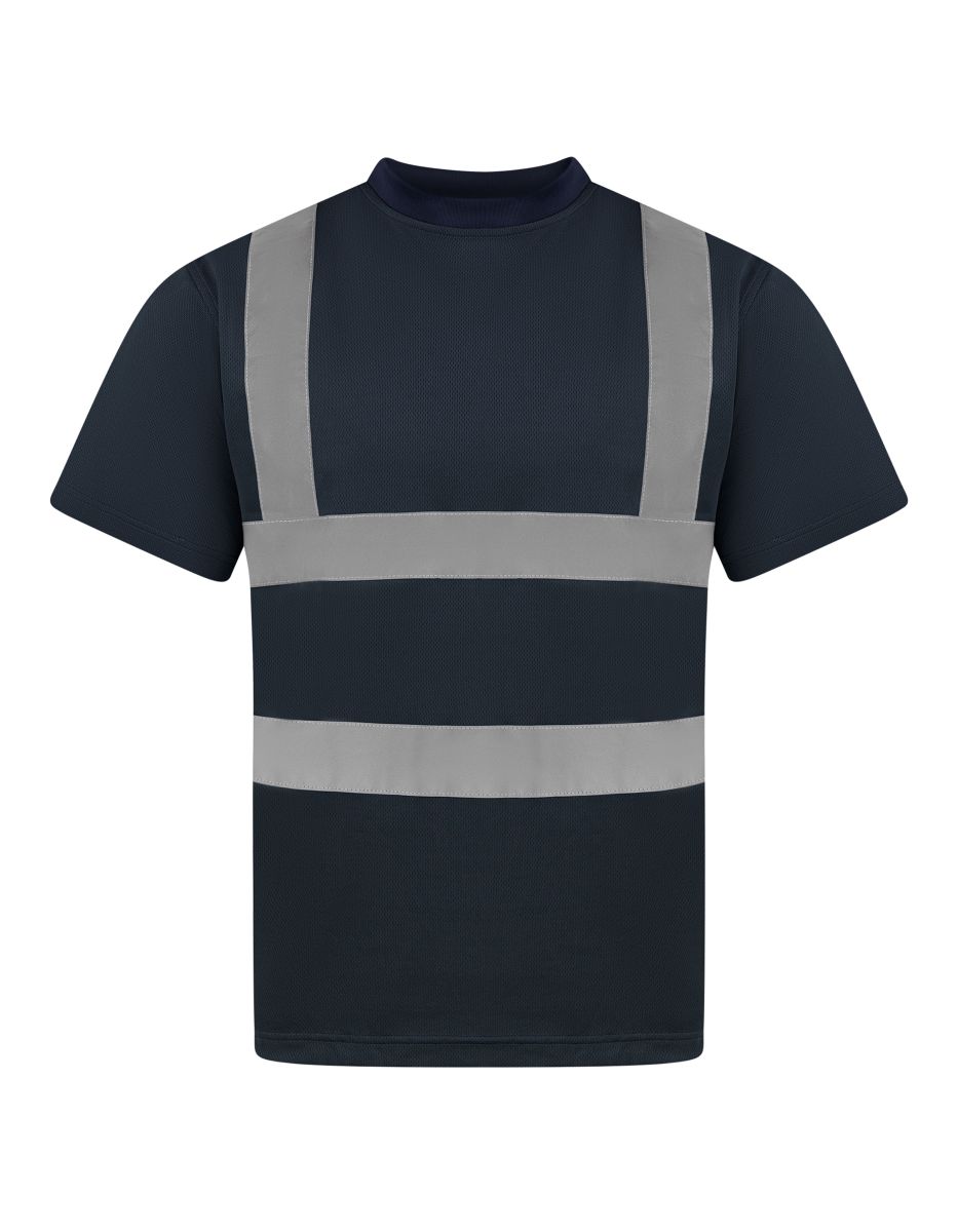 Korntex® Reflective T-Shirt "Cordoba" in Navy, Größe L