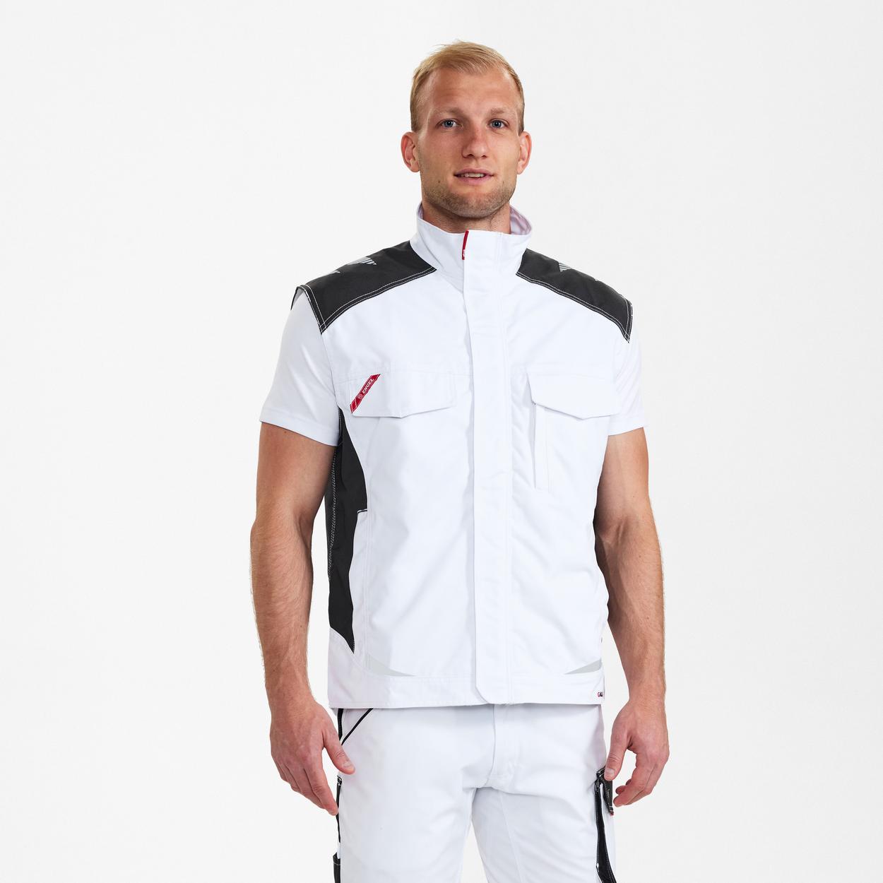 ENGEL Galaxy Serviceweste in Weiss/Anthrazit Grau, Größe XS