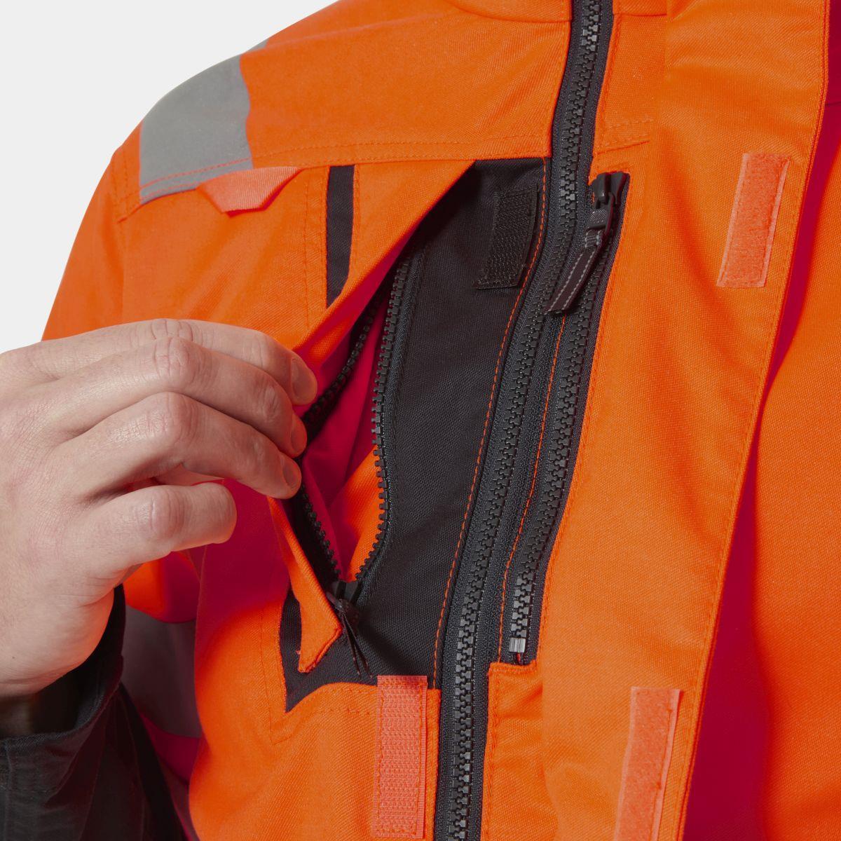 Arbeitsanzug Alna 2.0 in Orange, Gr. 64 von Helly Hansen Workwear