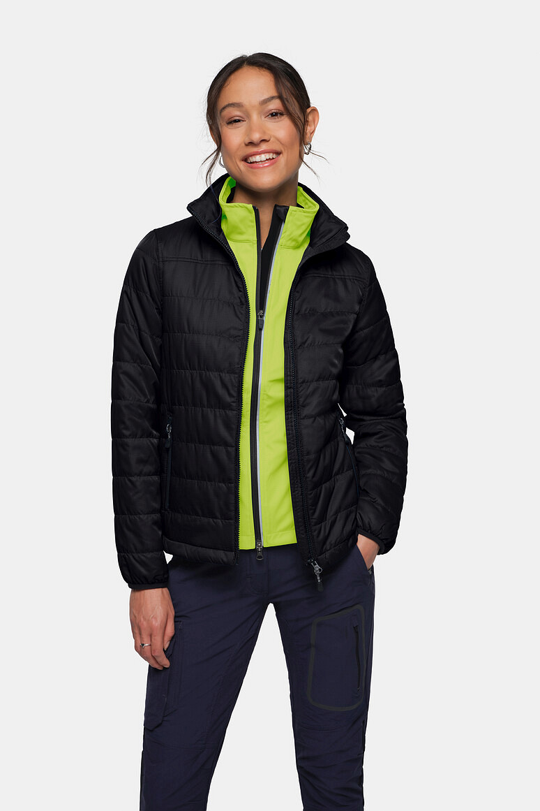 HAKRO 251 Damen Loftjacke in schwarz, Größe 6XL