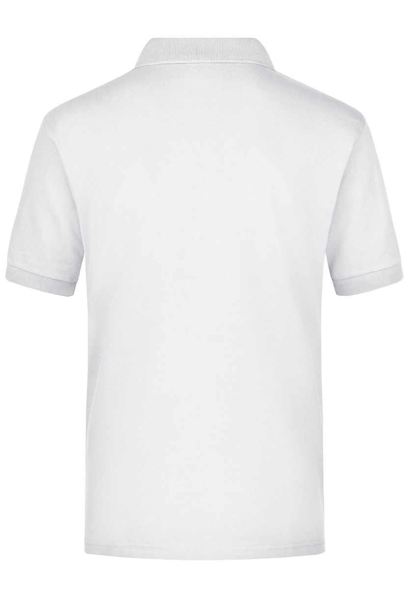 Polo-Piqué Pocket "JN026" in White, Größe 3XL - Daiber