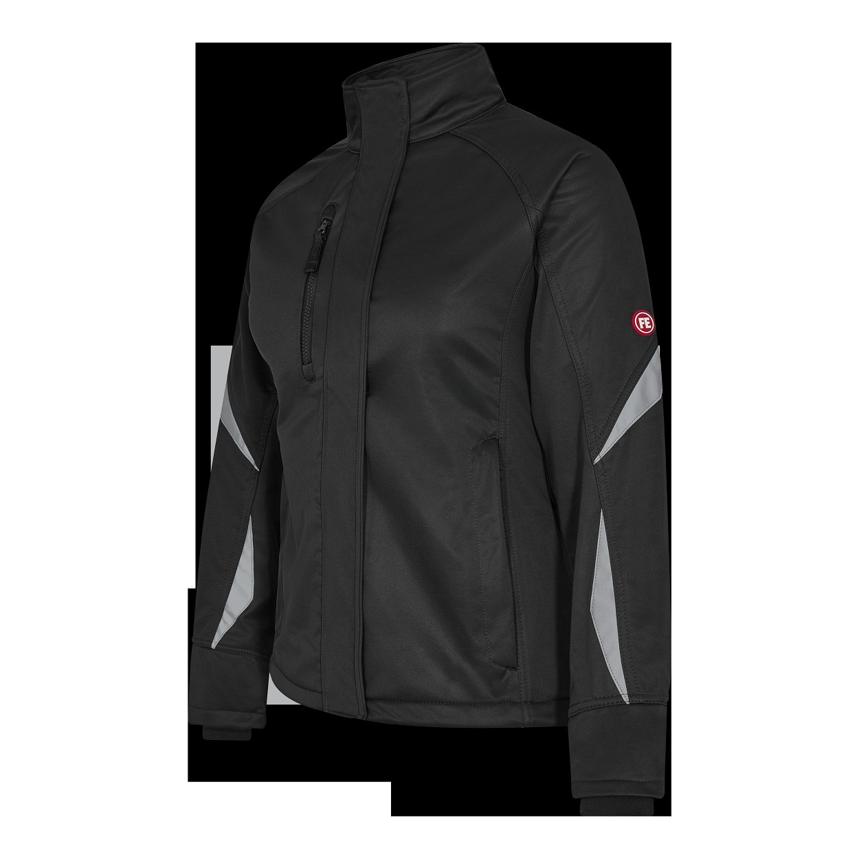 ENGEL Extend Damen Softshelljacke in Anthrazit Grau, Größe XS