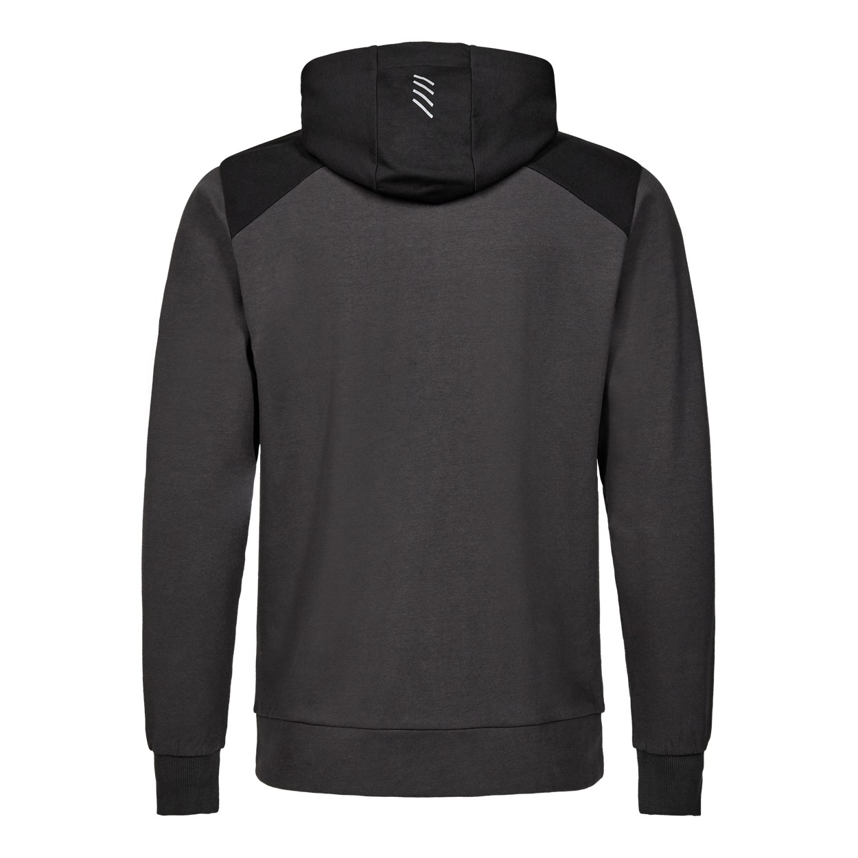 ENGEL Entire sweatcardigan mit kapuze in Anthrazitgrau/Schwarz, Größe XS