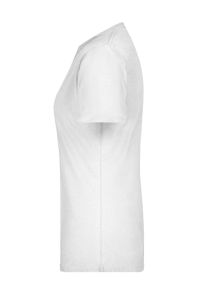 Ladies' Basic-T "JN901" in White, Größe 3XL - Daiber