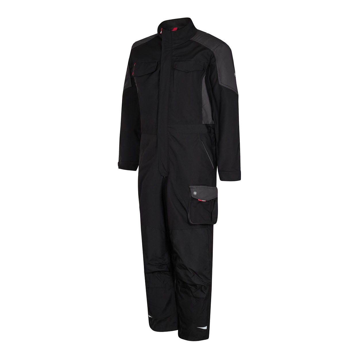 ENGEL Galaxy Overall in Schwarz/Anthrazit Grau, Größe XS