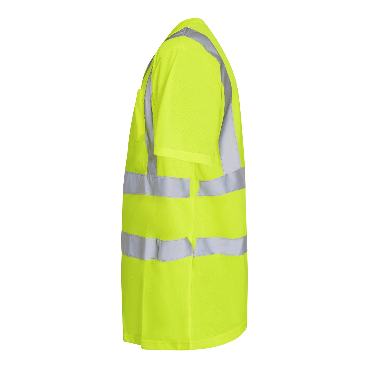 ENGEL Safety T-Shirt mit Brusttasche in Gelb, Größe 2XL