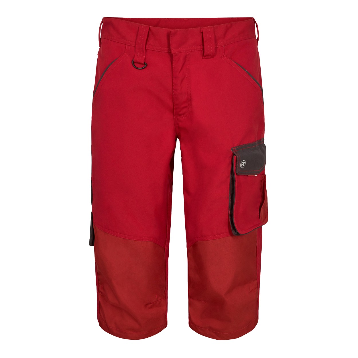 ENGEL Galaxy 3/4-Hose in Tomato Red/Anthrazit Grau, Größe 54