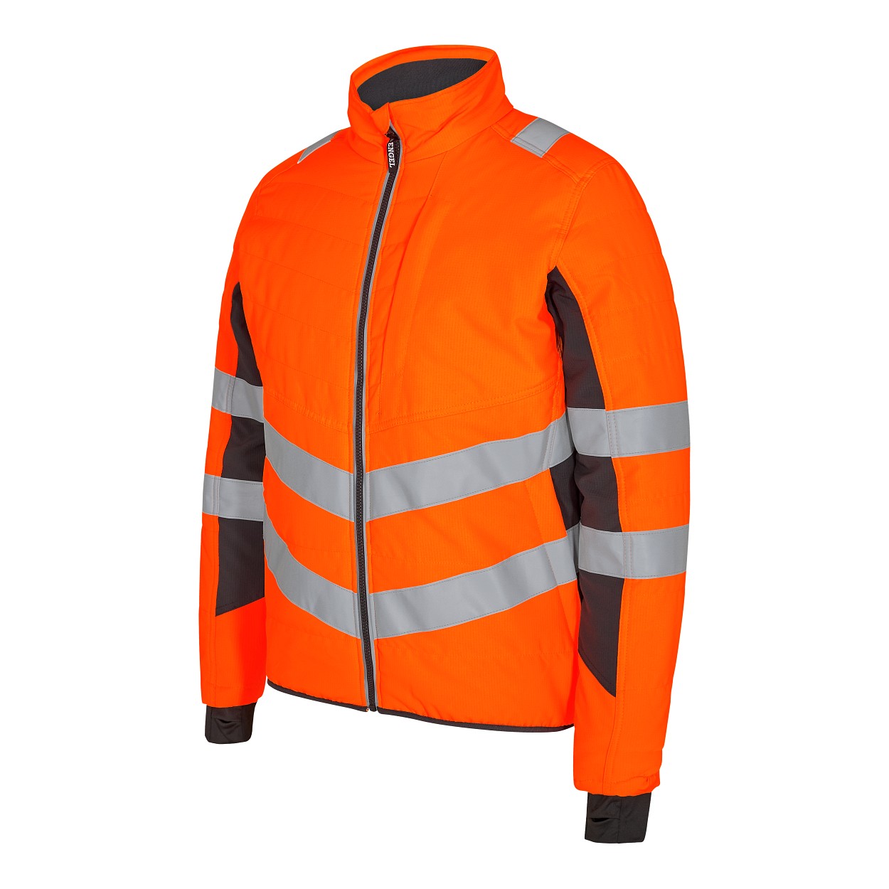 ENGEL Safety Stepp-Jacke in Orange/Anthrazit Grau, Größe 3XL