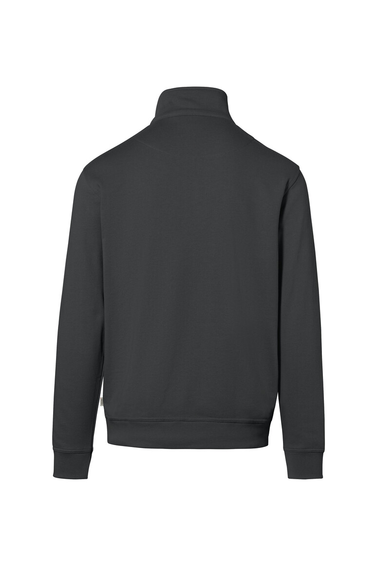HAKRO 451 Zip-Sweatshirt Premium in Anthrazit, Größe 6XL