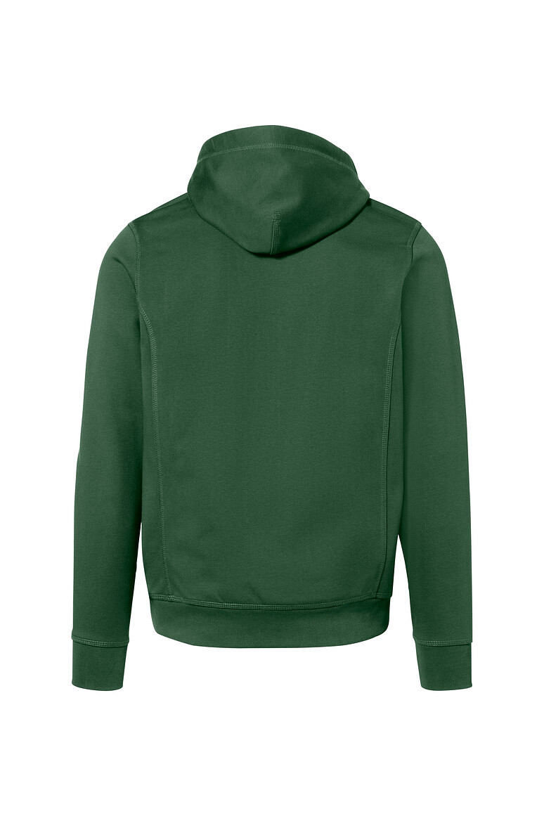 HAKRO 455 Kapuzenjacke Bonded ECO in tanne/silber, Größe S