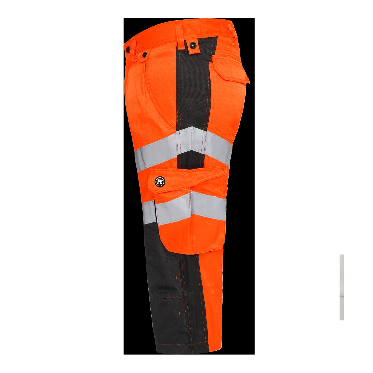 ENGEL Safety Light 3/4-Hose in Orange/Anthrazit Grau, Größe 54