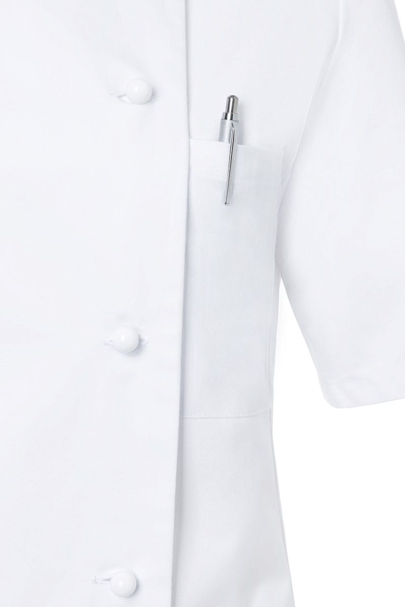 Damenkochjacke Pauline Größe 54 in Weiß von Karlowsky