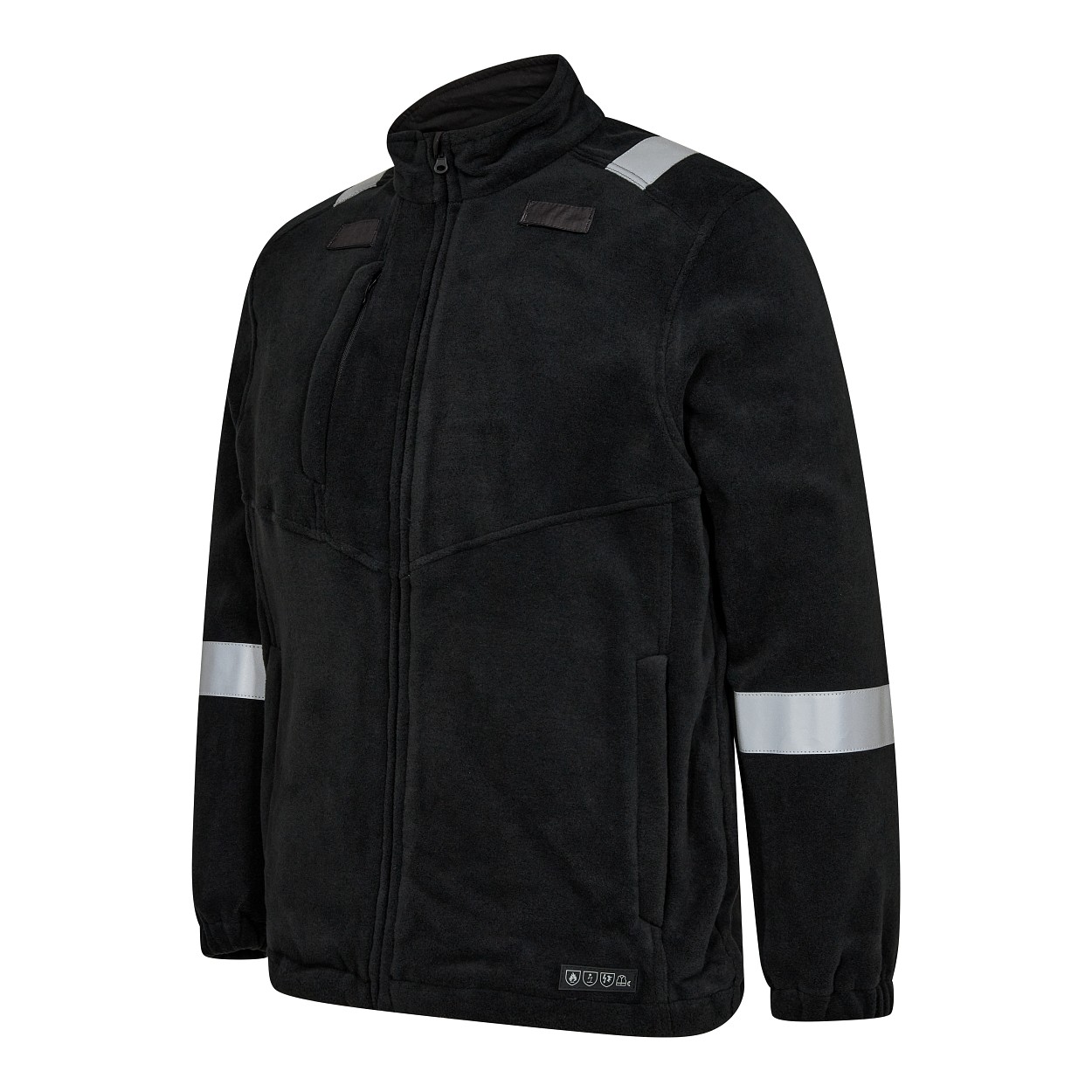 ENGEL Safety+ Fleecejacke in Schwarz, Größe XS