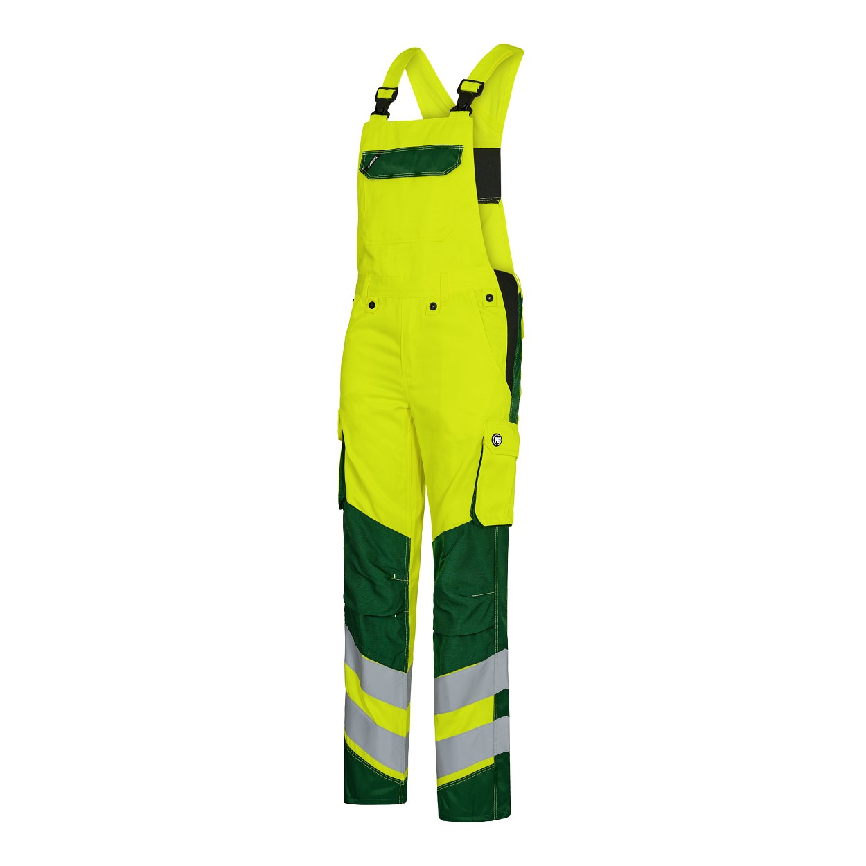 ENGEL Safety Light Latzhose in Gelb/Grün, Größe 106