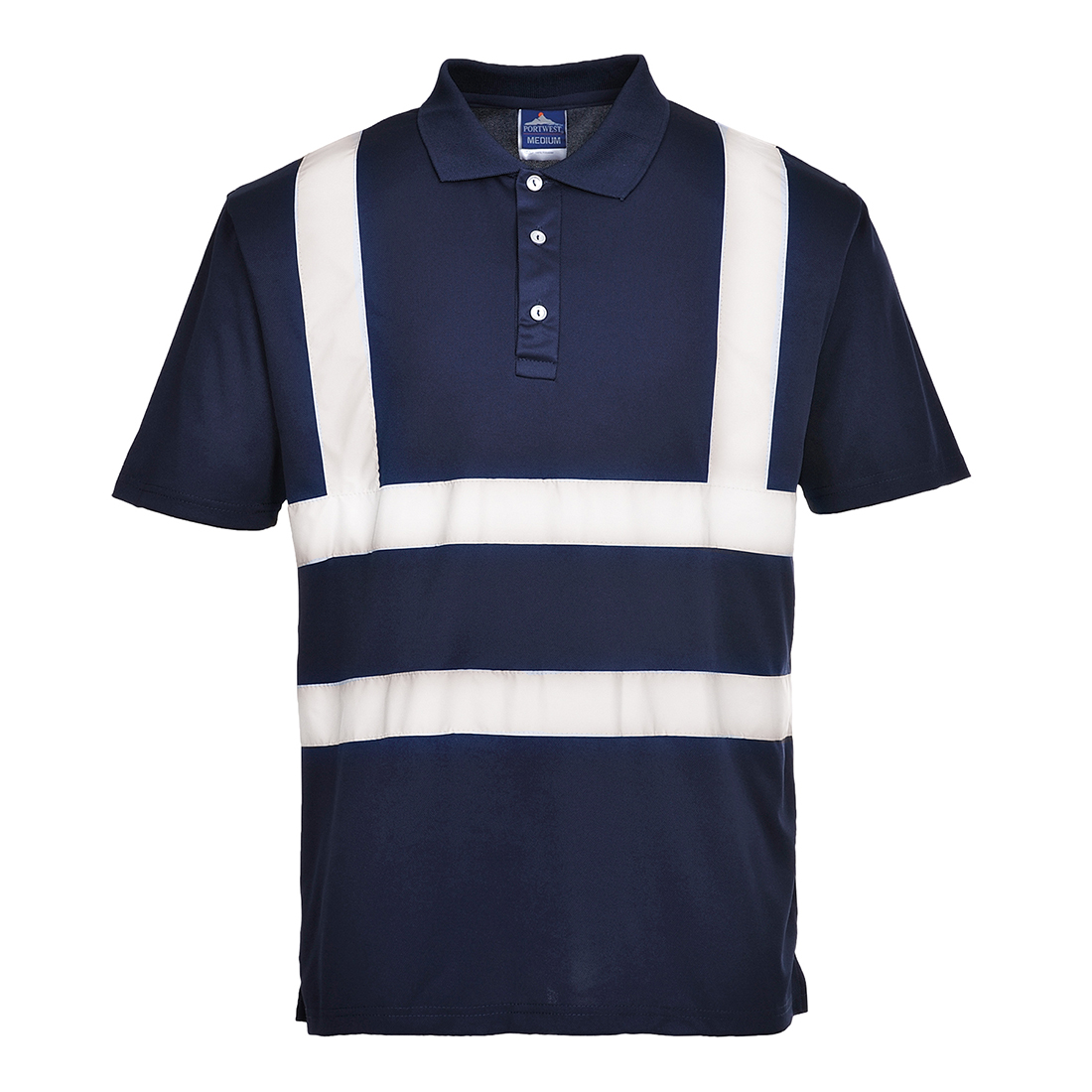 Iona Poloshirt F477 in Navy, Größe 3XL von Portwest