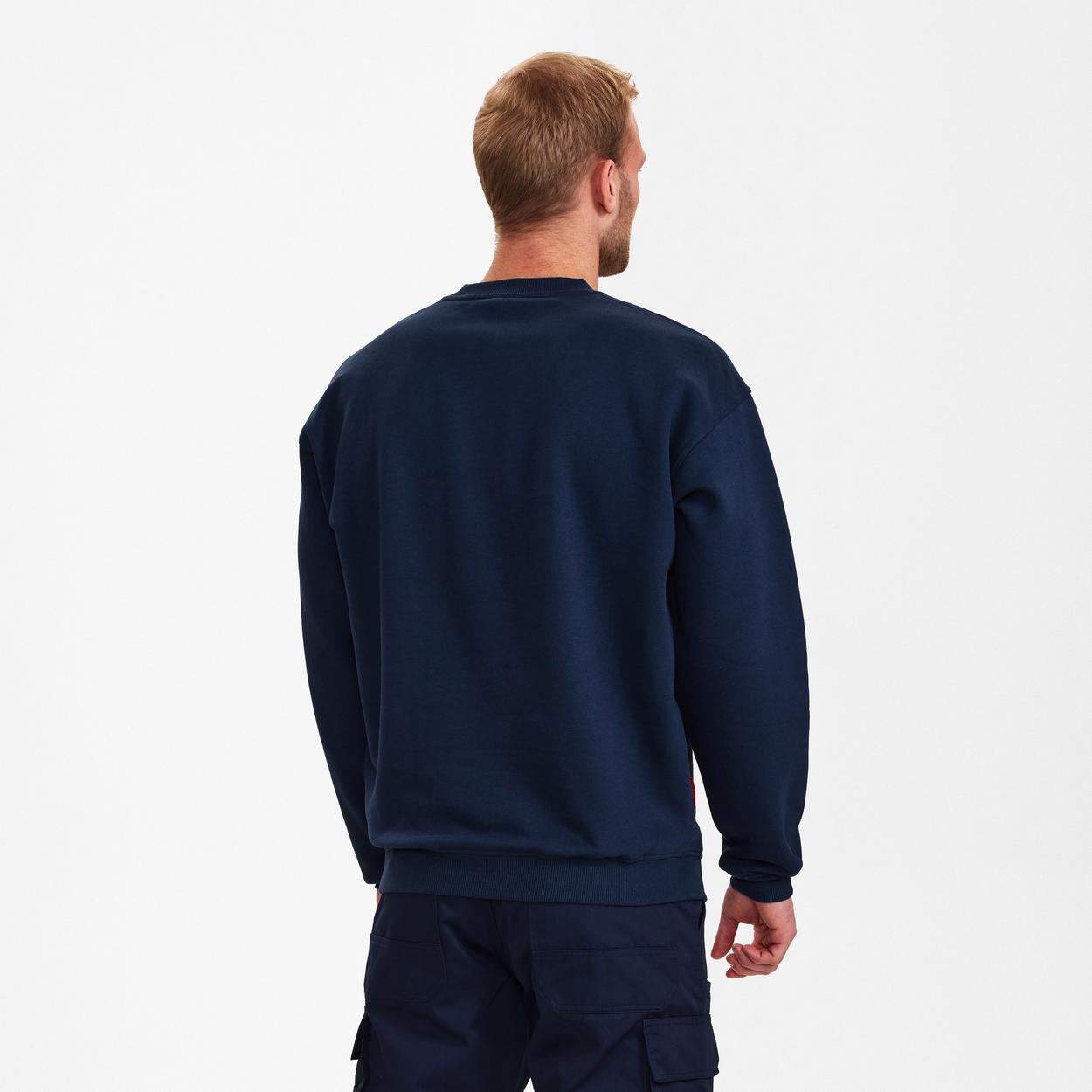 ENGEL Extend Sweatshirt in Blue Ink, Größe XS