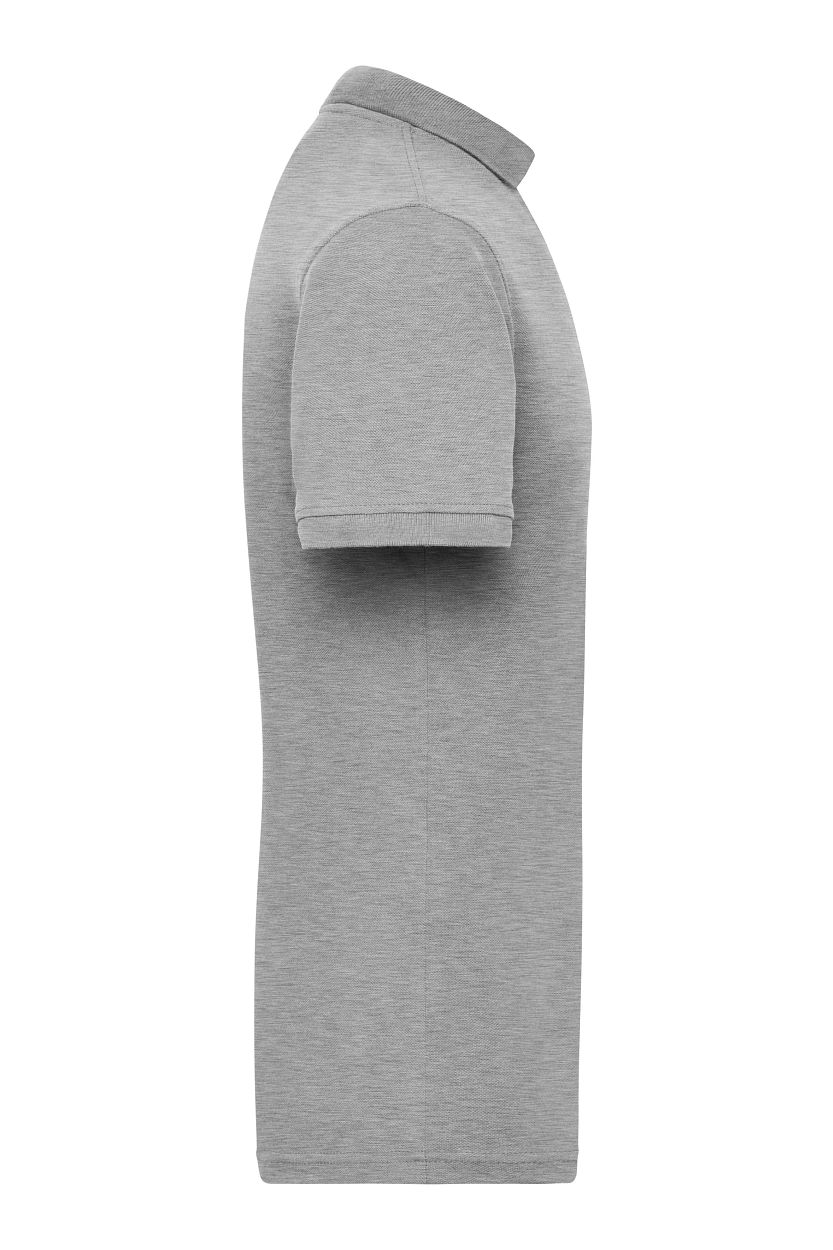 Men's Workwear Polo "JN830" in Grey-Heather, Größe 6XL - Daiber