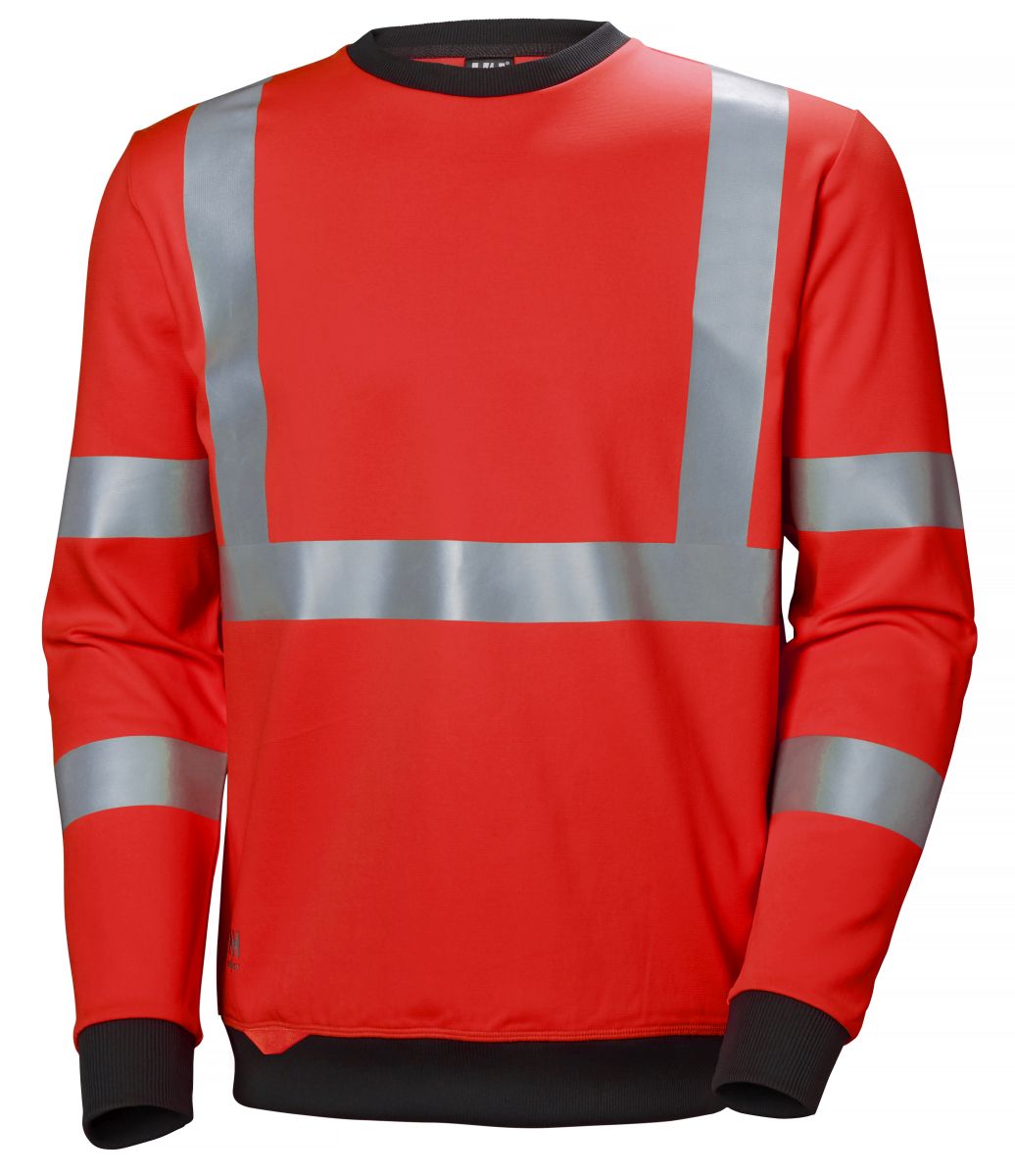 Hi-Vis Sweatshirt Addvis in Orange, Größe 4XL von Helly Hansen Workwear