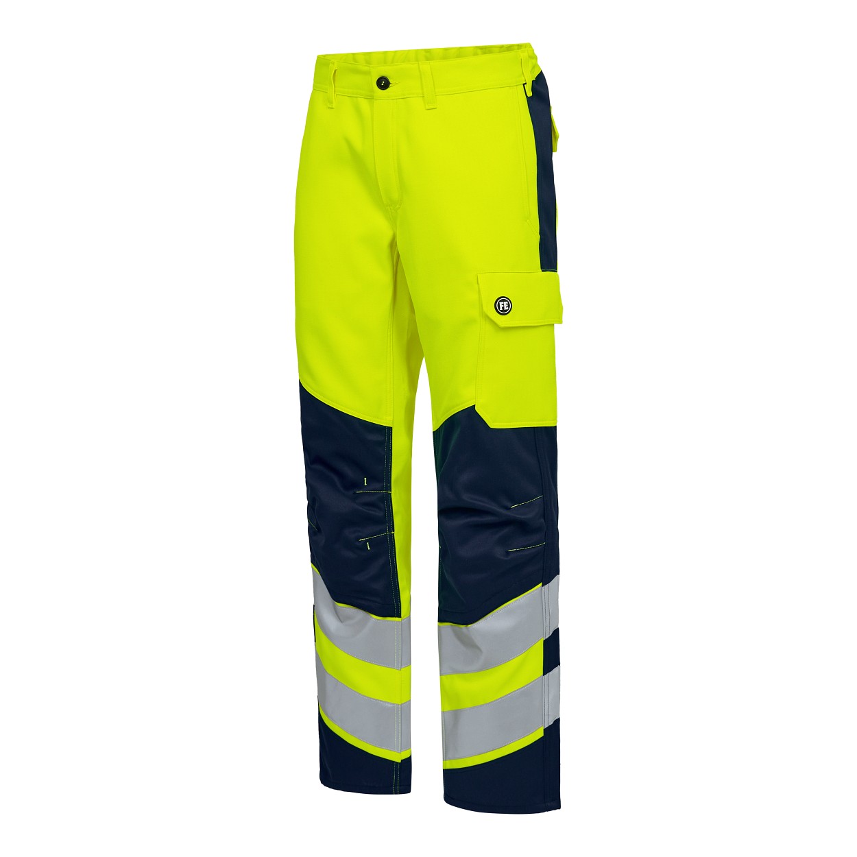 ENGEL Safety+ Hose in Gelb/Blue Ink, Größe 106