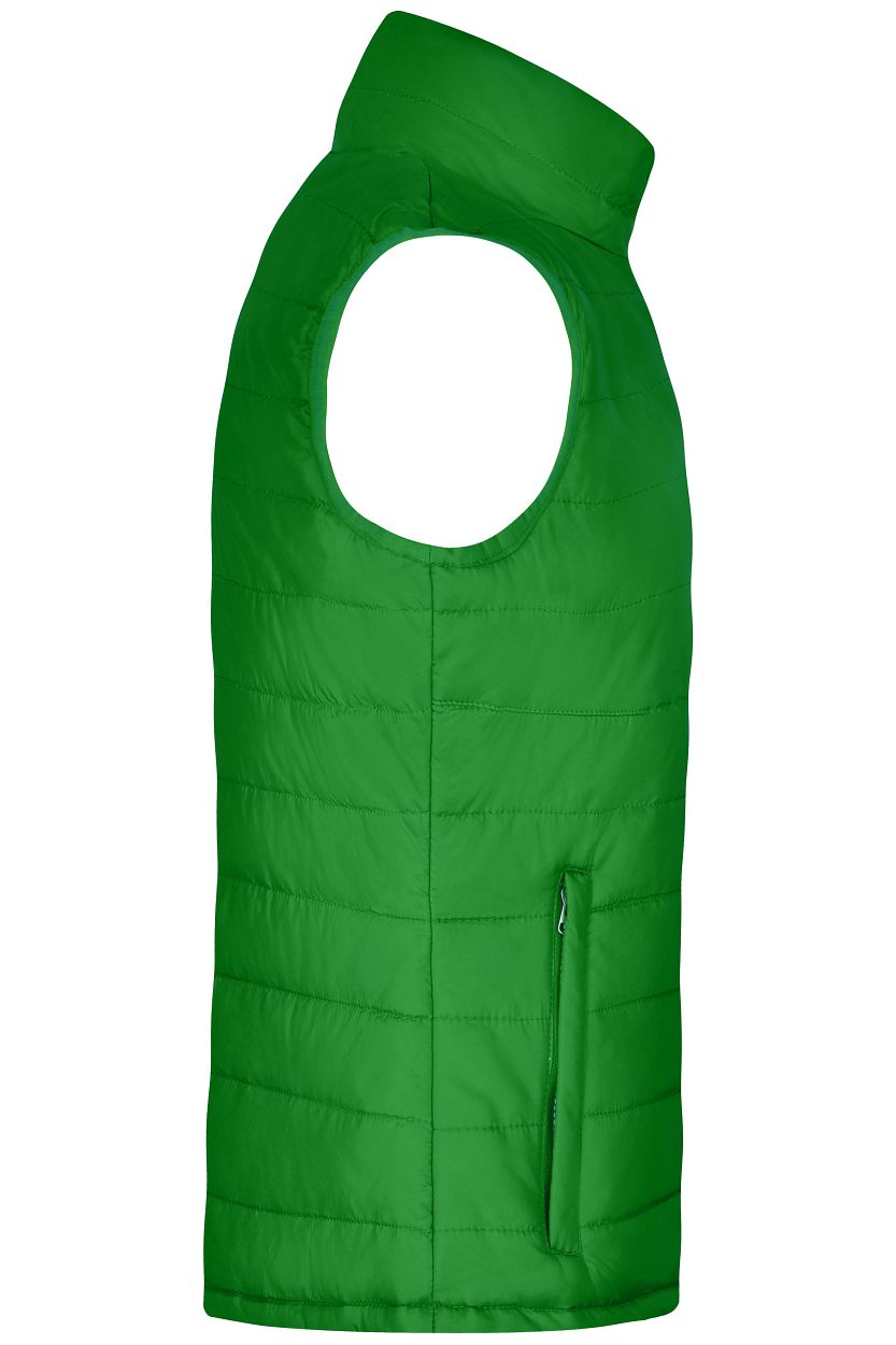 Men's Padded Vest "JN1136" in Green, Größe 3XL - Daiber