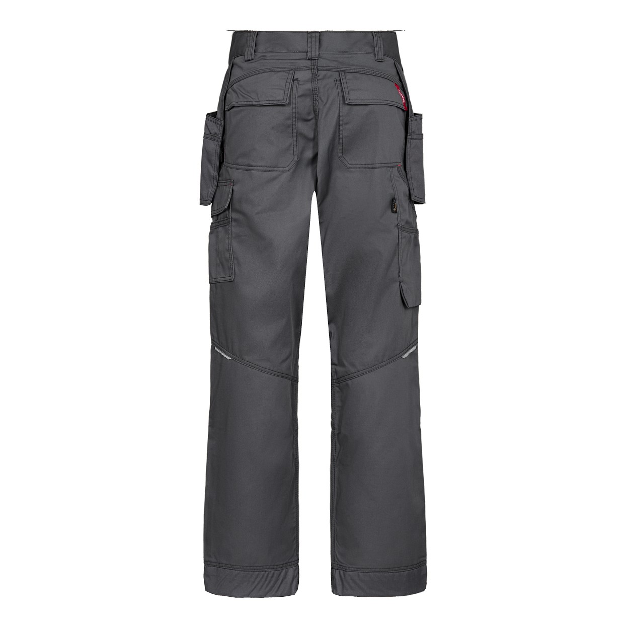 ENGEL Combat Arbeitshose mit Holstertaschen in Grau, Größe 26