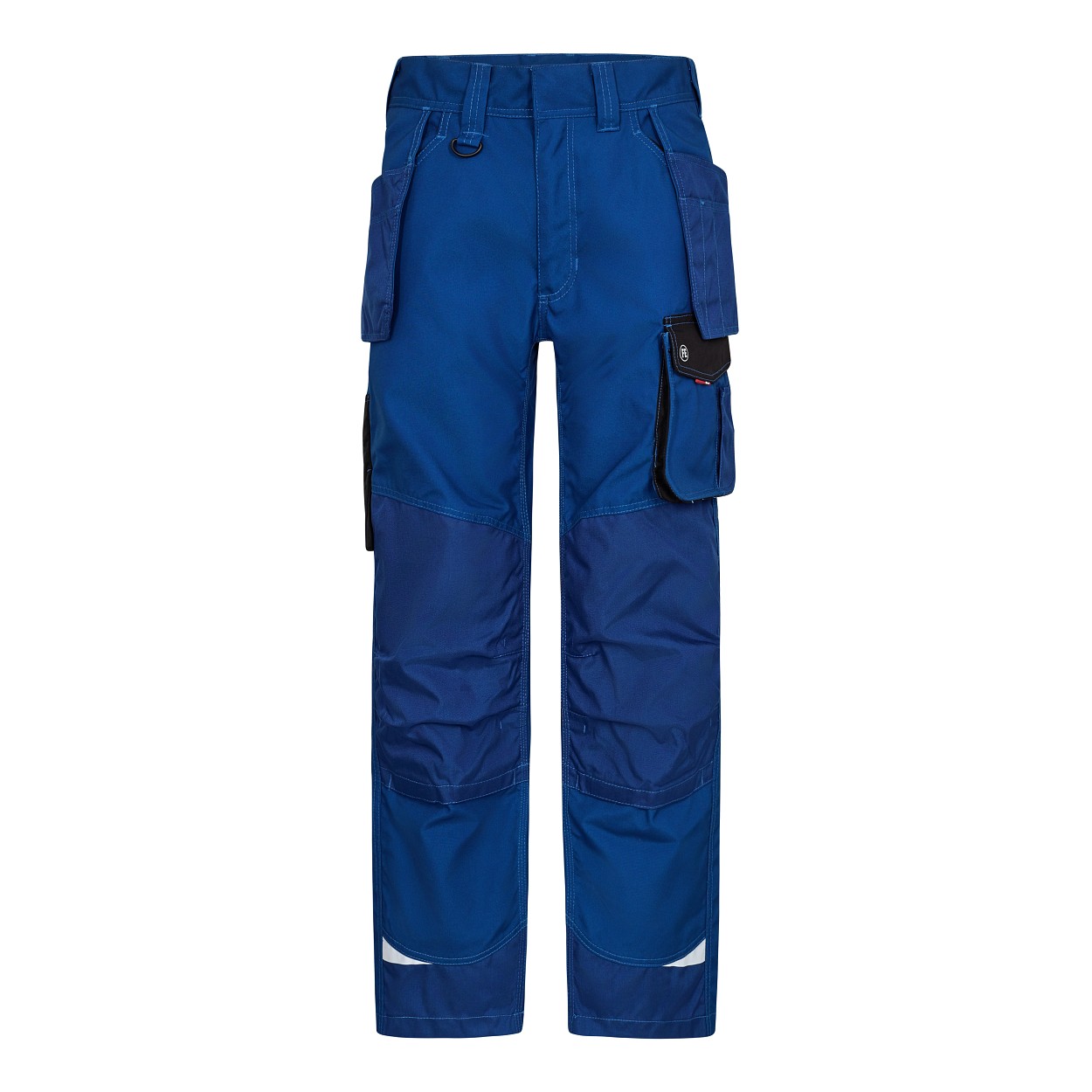 ENGEL Galaxy Arbeitshose mit Holstertaschen in Surfer Blue/Schwarz, Größe 106