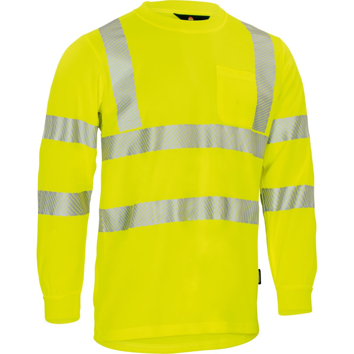 Warnschutz-Langarmshirt leuchtgelb von Vizwell