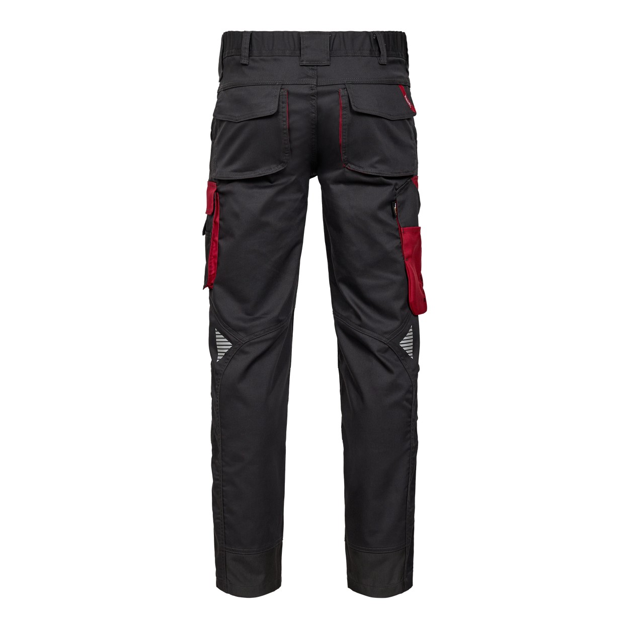 ENGEL Galaxy Arbeitshose mit 2-Wege-Stretch in Anthrazit Grau/Tomato Red, Größe 106