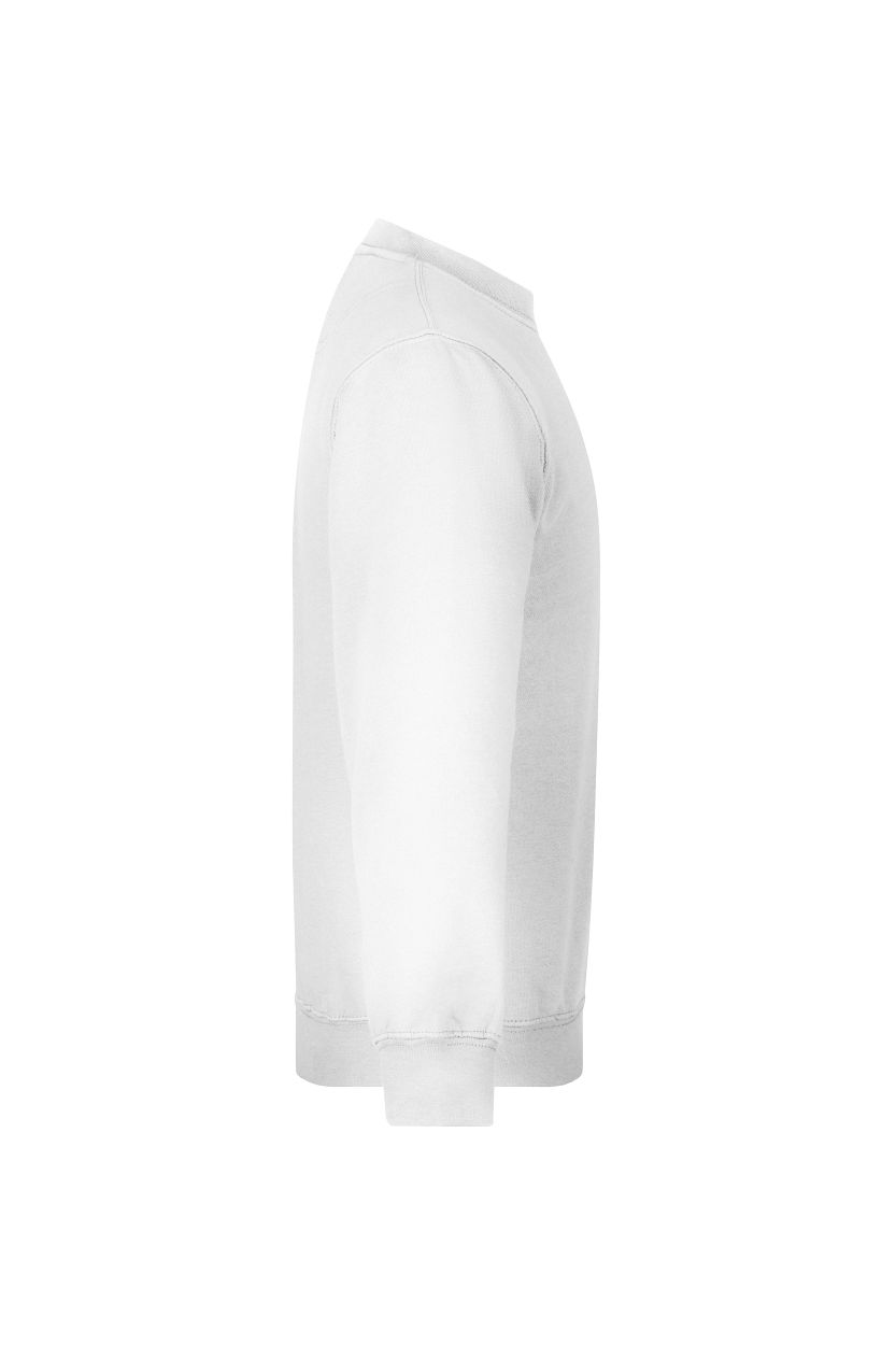 Round-Sweat Heavy Junior "JN040K" in White, Größe 2XL - Daiber