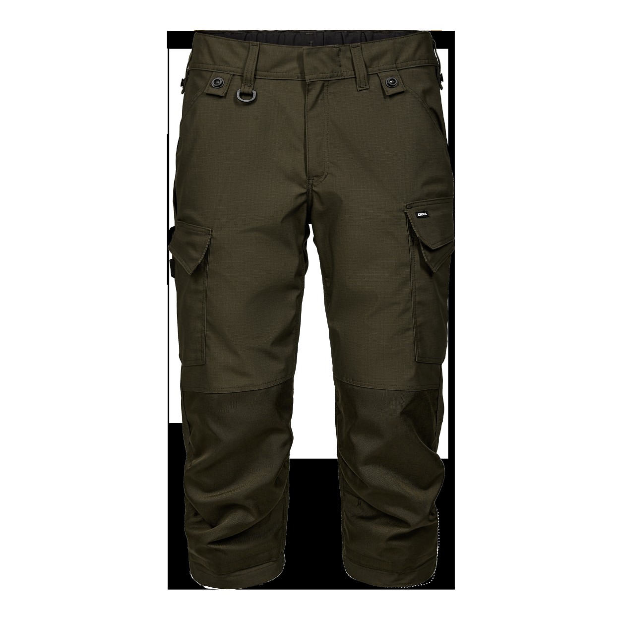 ENGEL Entire 3/4-Hose mit 2-Wege-Stretch in Forest Green, Größe 54