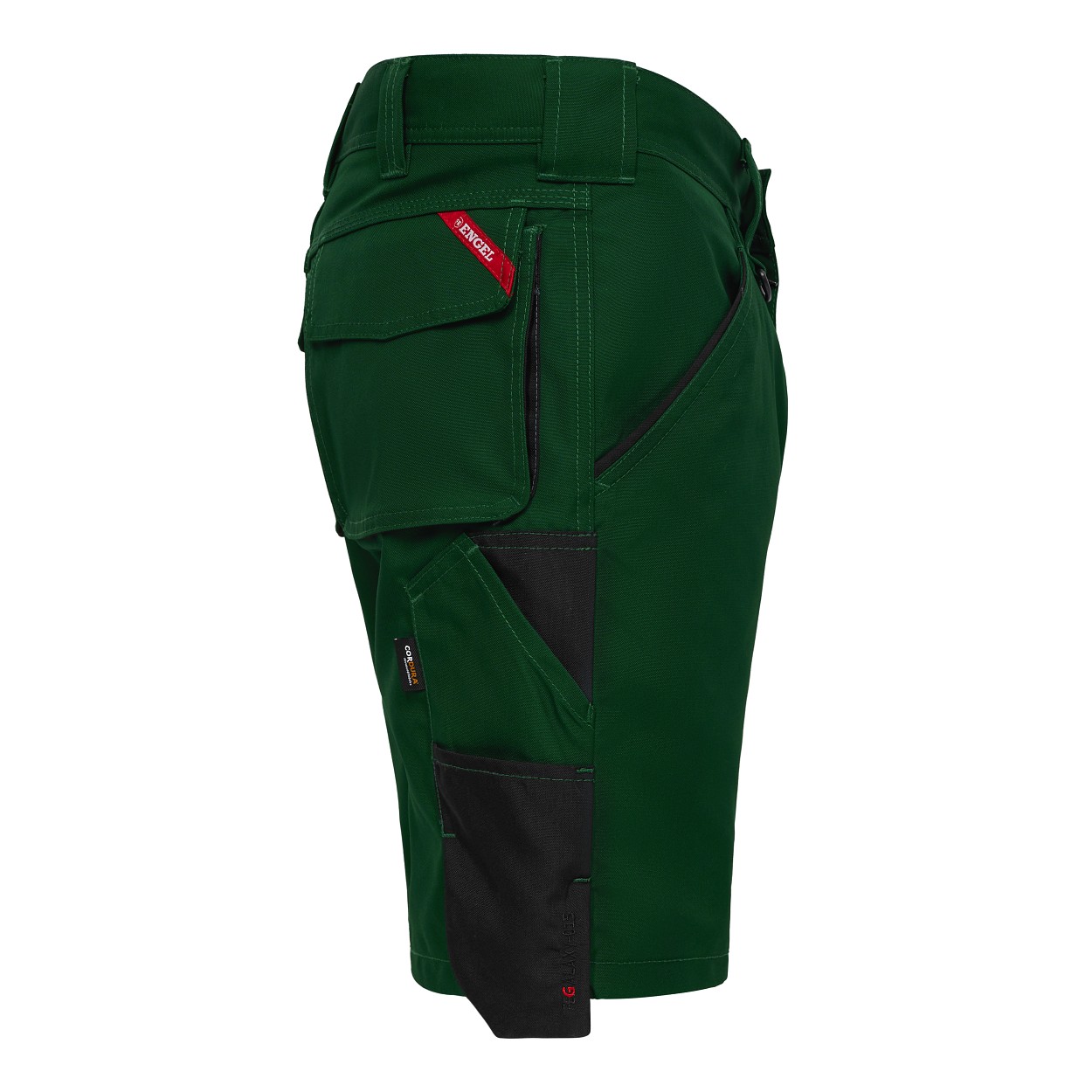 ENGEL Galaxy Shorts in Grün/Schwarz, Größe 54