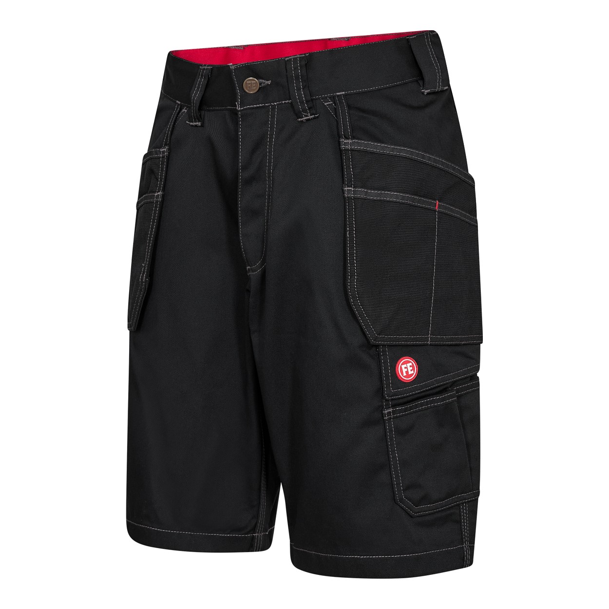 ENGEL Combat Shorts mit Holstertaschen in Schwarz, Größe 54
