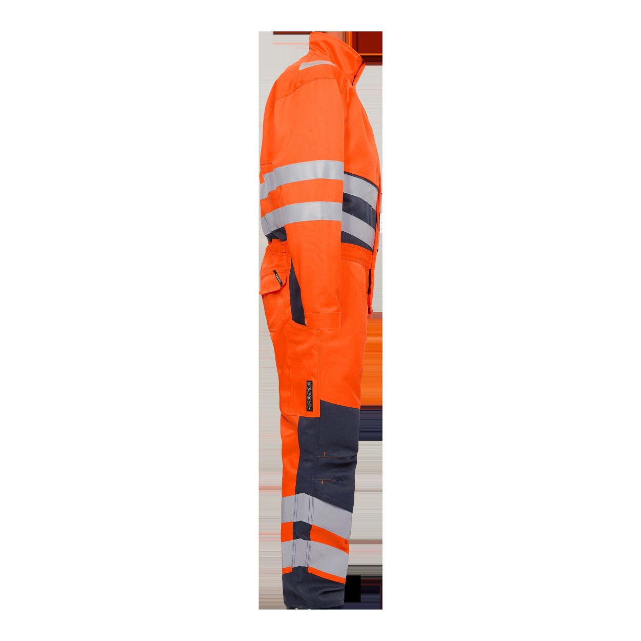 ENGEL Safety+ Overall in Orange/Blue ink, Größe XS