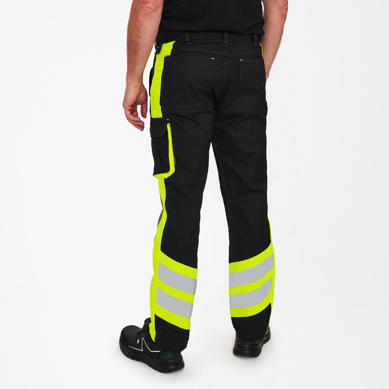 ENGEL Cargo Arbeitshose in Schwarz/Gelb, Größe 106