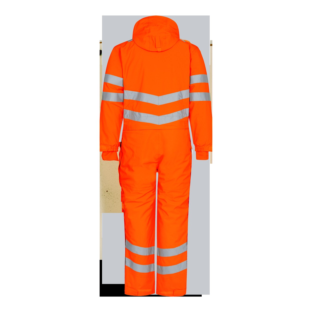 ENGEL Safety Winteroverall in Hi-vis Orange, Größe XS