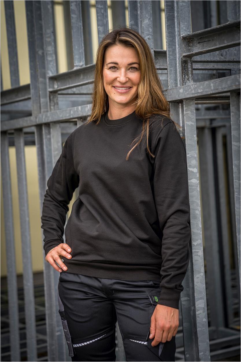 Rundhals-Sweater "Alex" Classic Line Schwarz LWSR, Gr. 2XL von Leibwächter