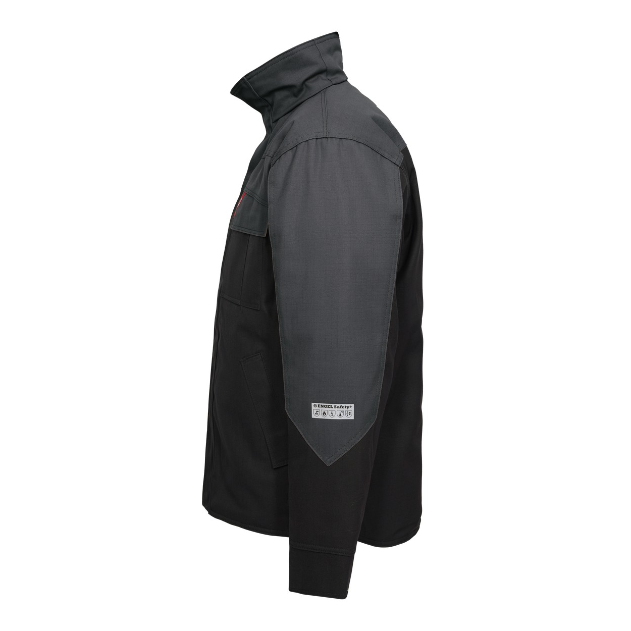 ENGEL Safety+ Multinorm Winterjacke in Schwarz/Grau, Größe XS