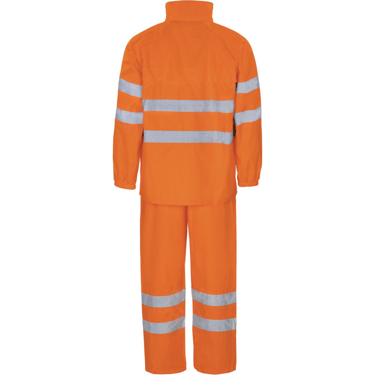 Warnschutz-Regenanzug leuchtorange von Vizwell