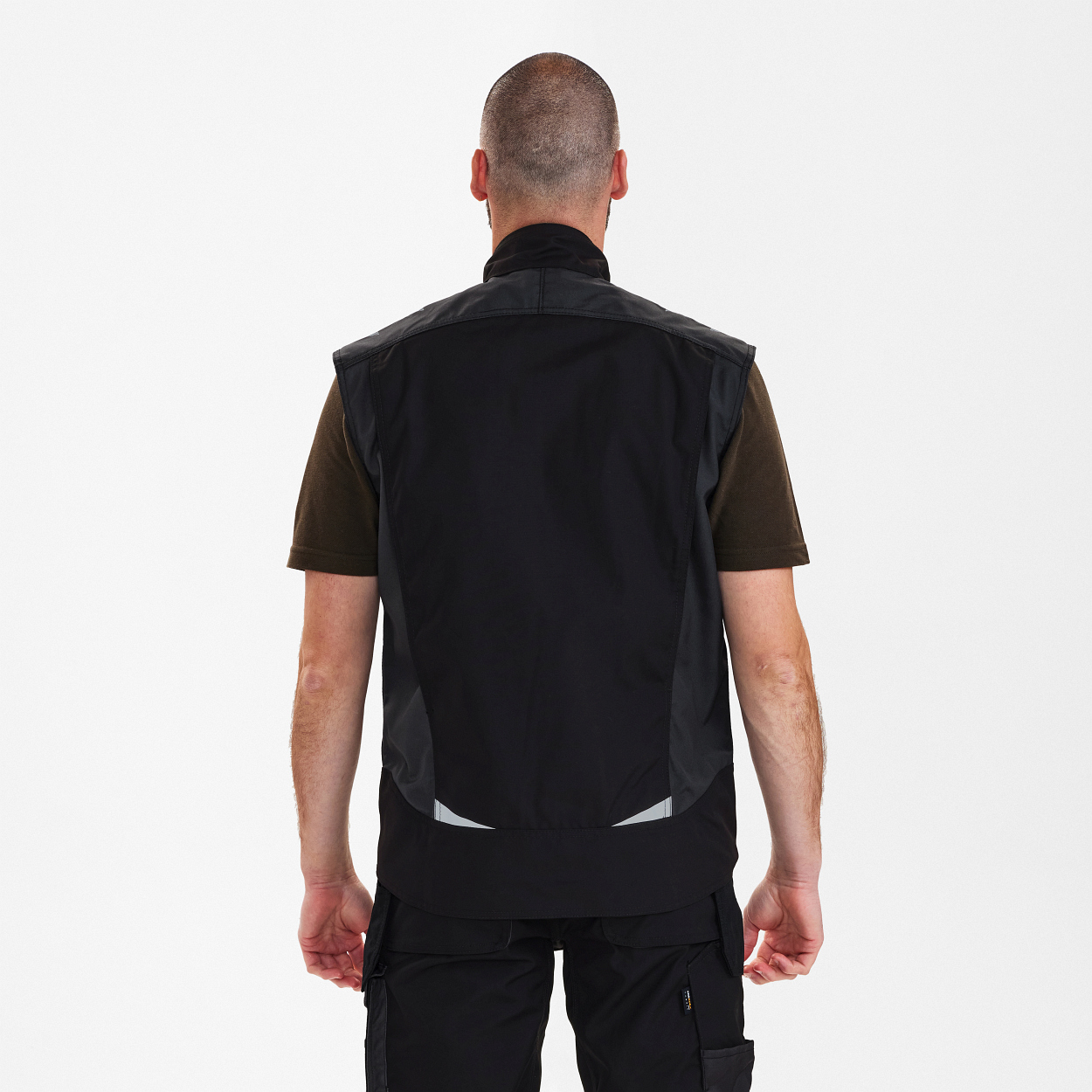 ENGEL Galaxy Serviceweste in Schwarz/Anthrazit Grau, Größe XS